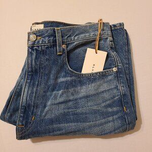 SLVRLAKE Blue Straight Leg Jeans
